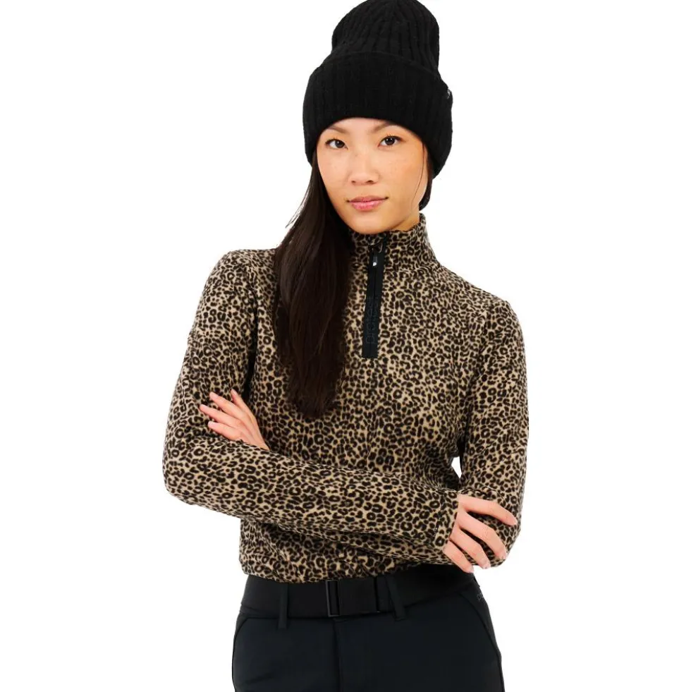 Pile Protest PrtRefuzzy 1/4 Zip Active Top True Black
