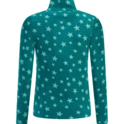 Pile Protest PrtRefuzzy 1/4 Zip Active Top Rainstorm Blue