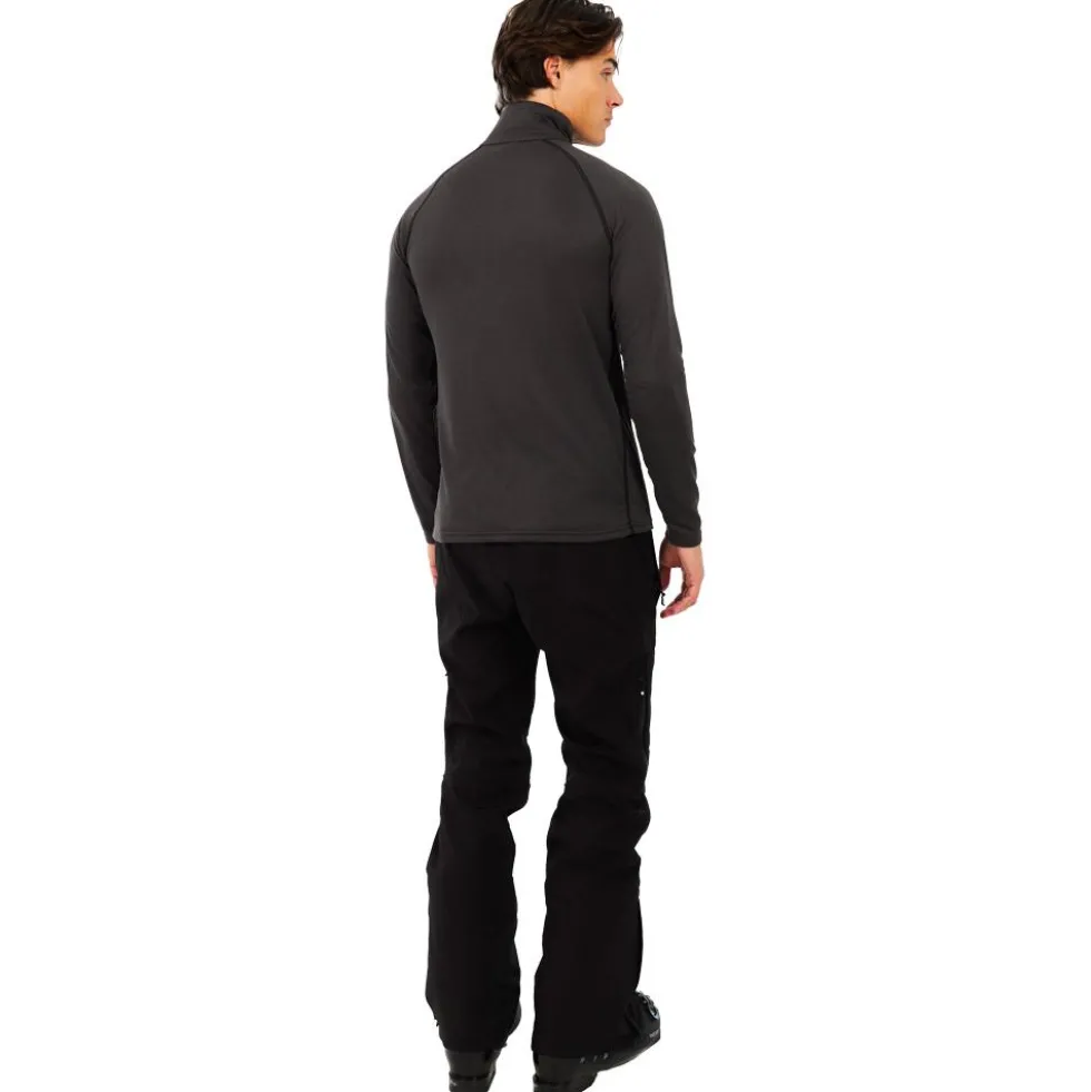 Pile Protest PrtRekody 1/4 Zip Active Top Deep Grey