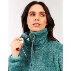 Pile Protest RIRI Full Zip Top Glacial Blue