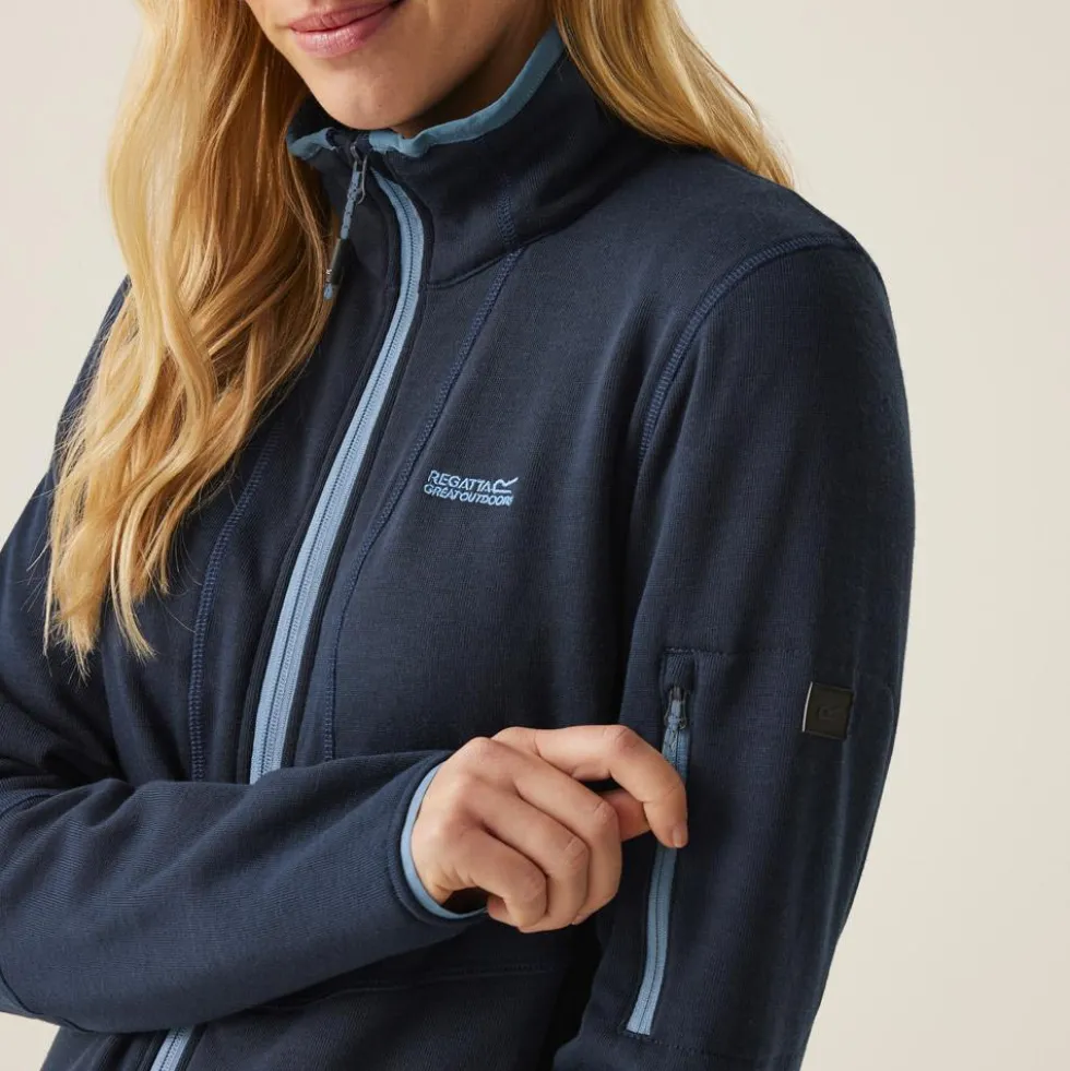 Pile Regatta Women's Ralina Full Zip Navy