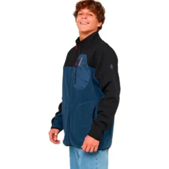 Pile Rip Curl Anti Series Search Zip Crew Light Navy