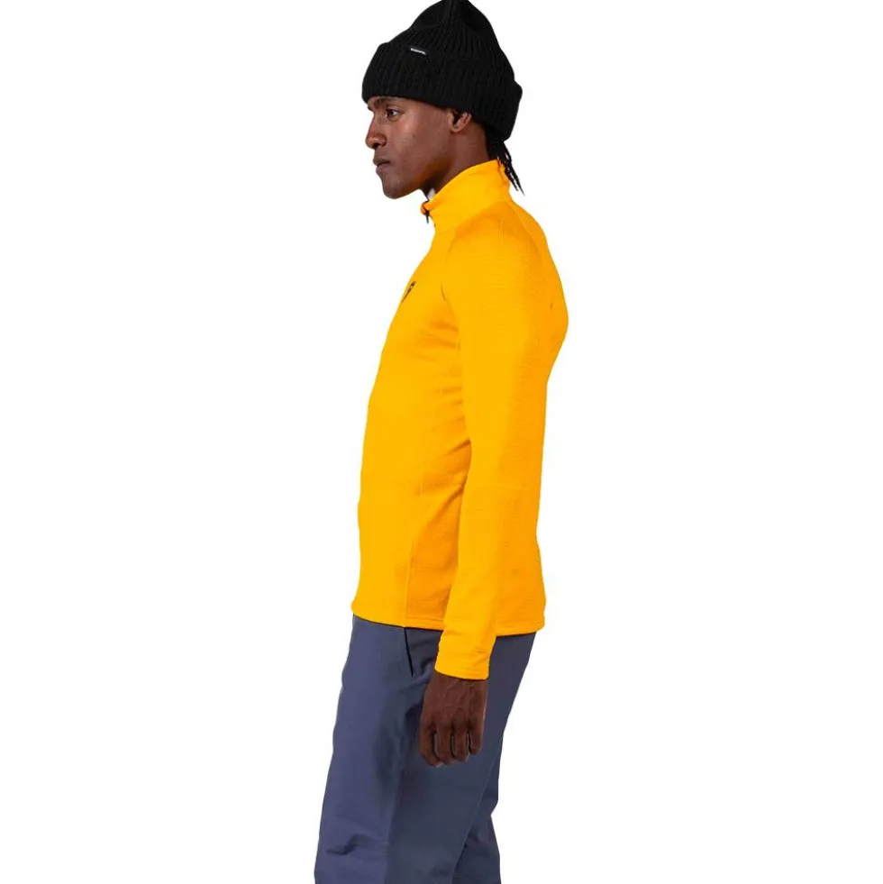 Pile Rossignol Blackside Fleece Half Zip Saffron Yellow