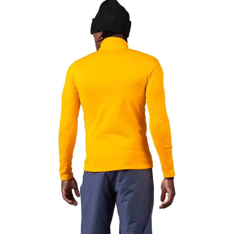 Pile Rossignol Blackside Fleece Half Zip Saffron Yellow