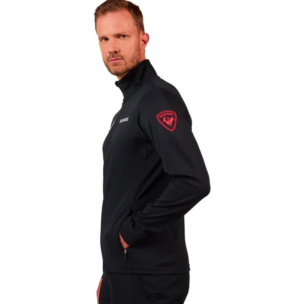 Pile Rossignol Hero Mid Layer Stretch Jacket Black