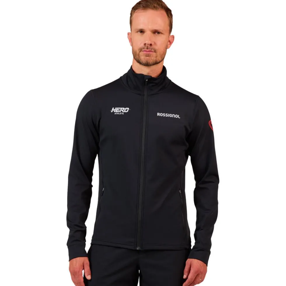 Pile Rossignol Hero Mid Layer Stretch Jacket Black