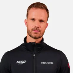 Pile Rossignol Hero Mid Layer Stretch Jacket Black