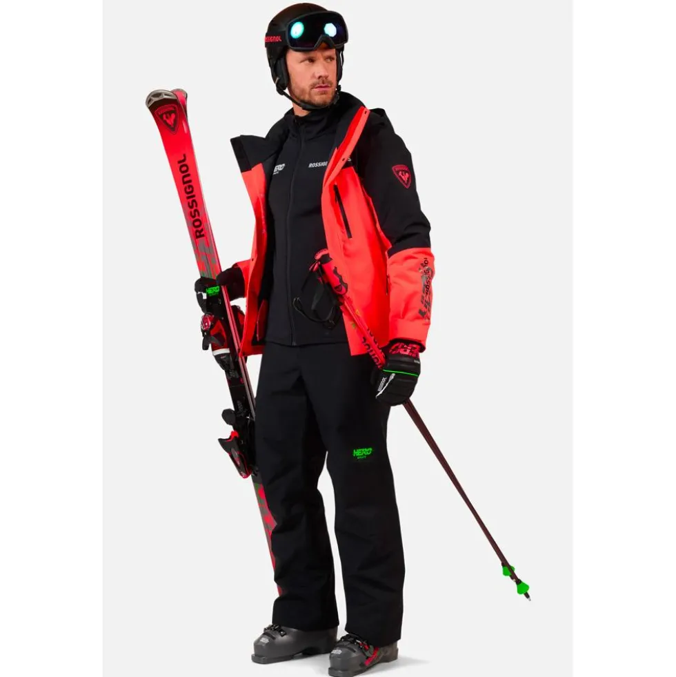 Pile Rossignol Hero Mid Layer Stretch Jacket Black