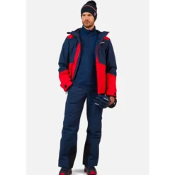 Pile Rossignol Mid Layer Stretch Half Zip Dark Navy