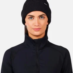 Pile Rossignol W Mid Layer Stretch Half Zip Black