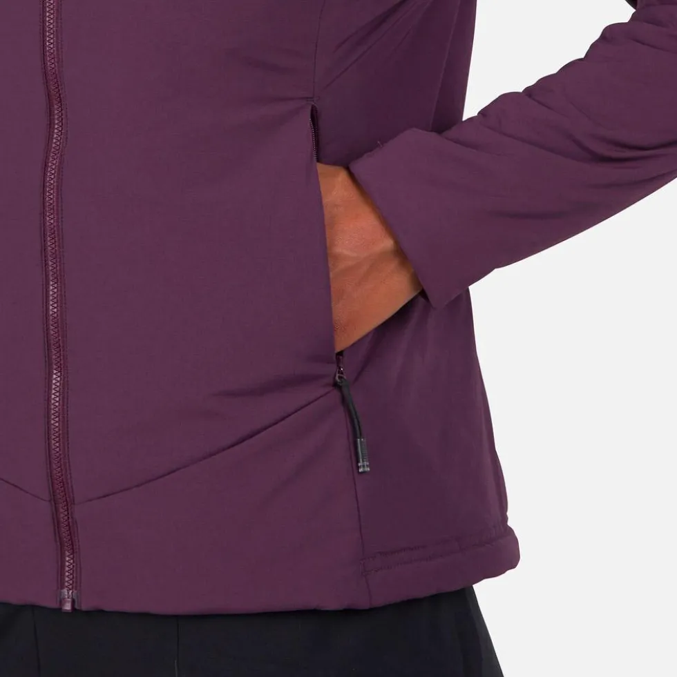 Pile Rossignol W's Opside Hoodie Mulberry