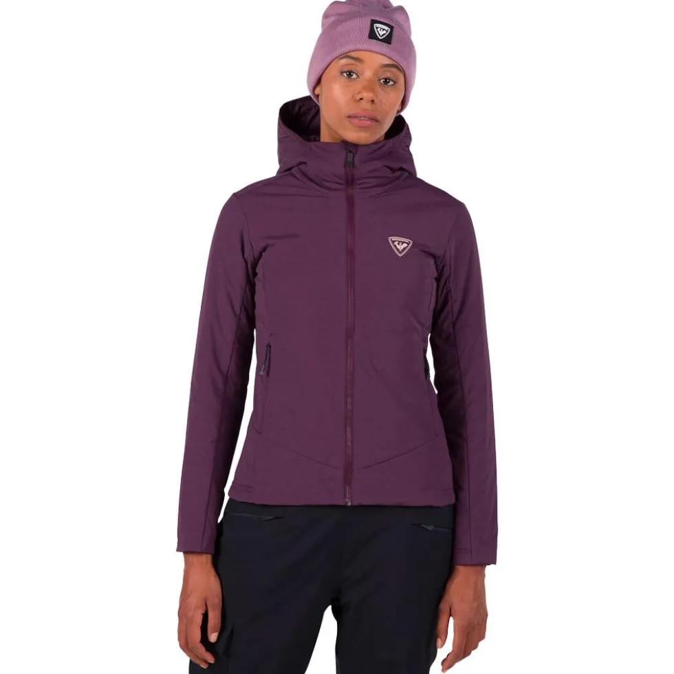 Pile Rossignol W's Opside Hoodie Mulberry