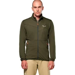 Pile Salewa Puez Cammino Pl Dark Olive
