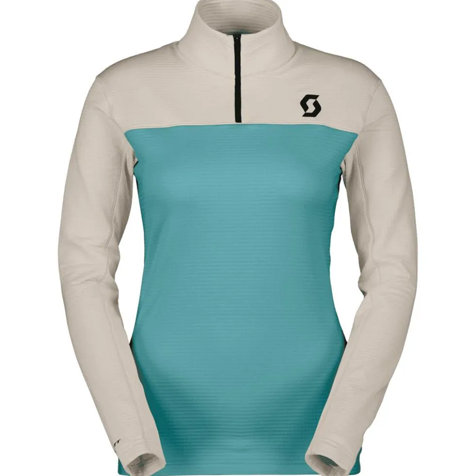 Pile Scott Pullover W's Defined Light Frosty Blue Dust White