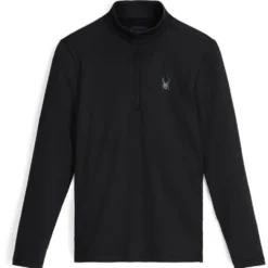 Pile Spyder Prospect 1/2 Zip Black