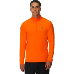 Pile Spyder Prospect 1/2 Zip Flash Orange