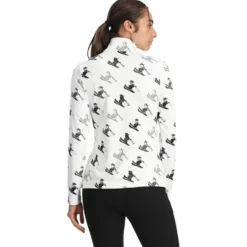 Pile Spyder Vivid 1/2 Zip White