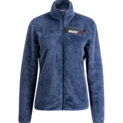 Pile Swix Infinity Pile Midlayer Full Zip W Lake Blue