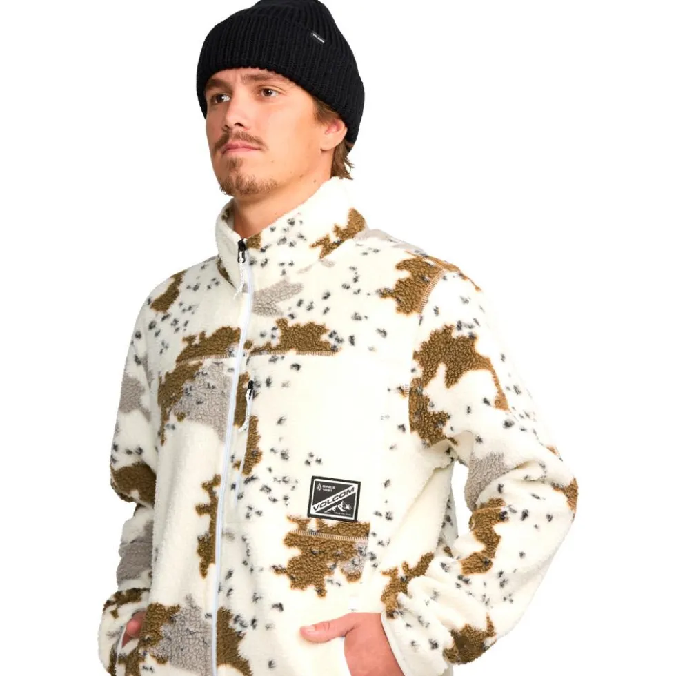 Pile Volcom Nelson Sherpa Full Zip White