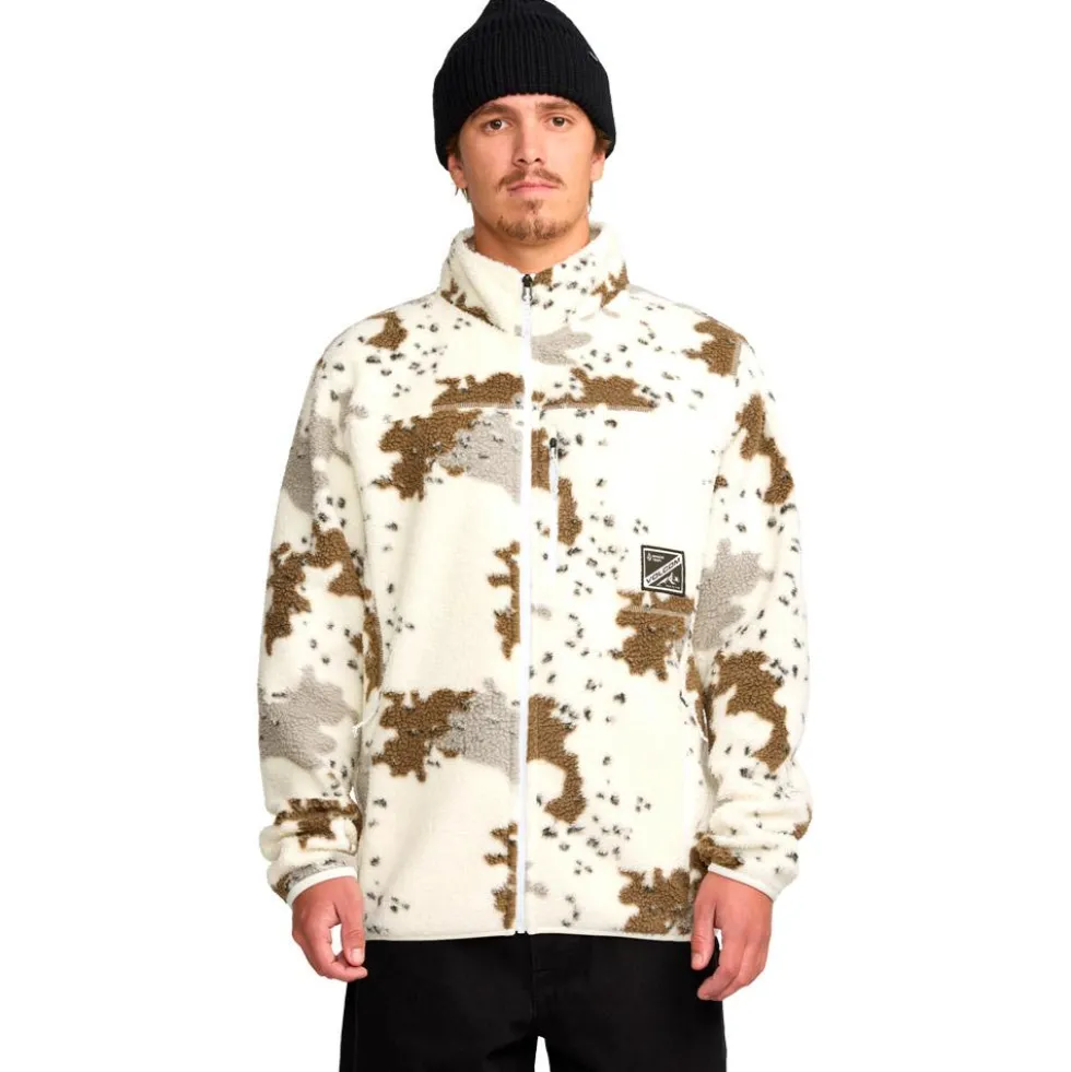 Pile Volcom Nelson Sherpa Full Zip White