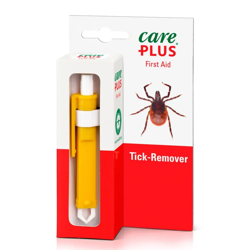 Pinzetta per zecche Care Plus Tick-Remover Yellow