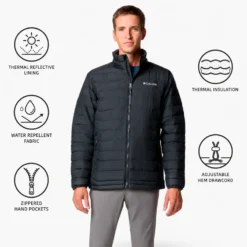 Piumino Columbia Powder Lite II Jkt Black