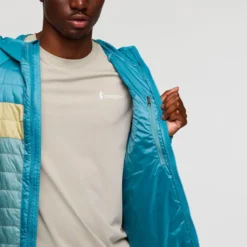Piumino Cotopaxi Capa Hybrid Insulated Hooded Jacket M Drizzle And Bluegrass
