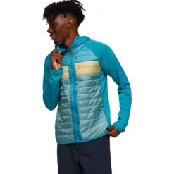 Piumino Cotopaxi Capa Hybrid Insulated Hooded Jacket M Drizzle And Bluegrass