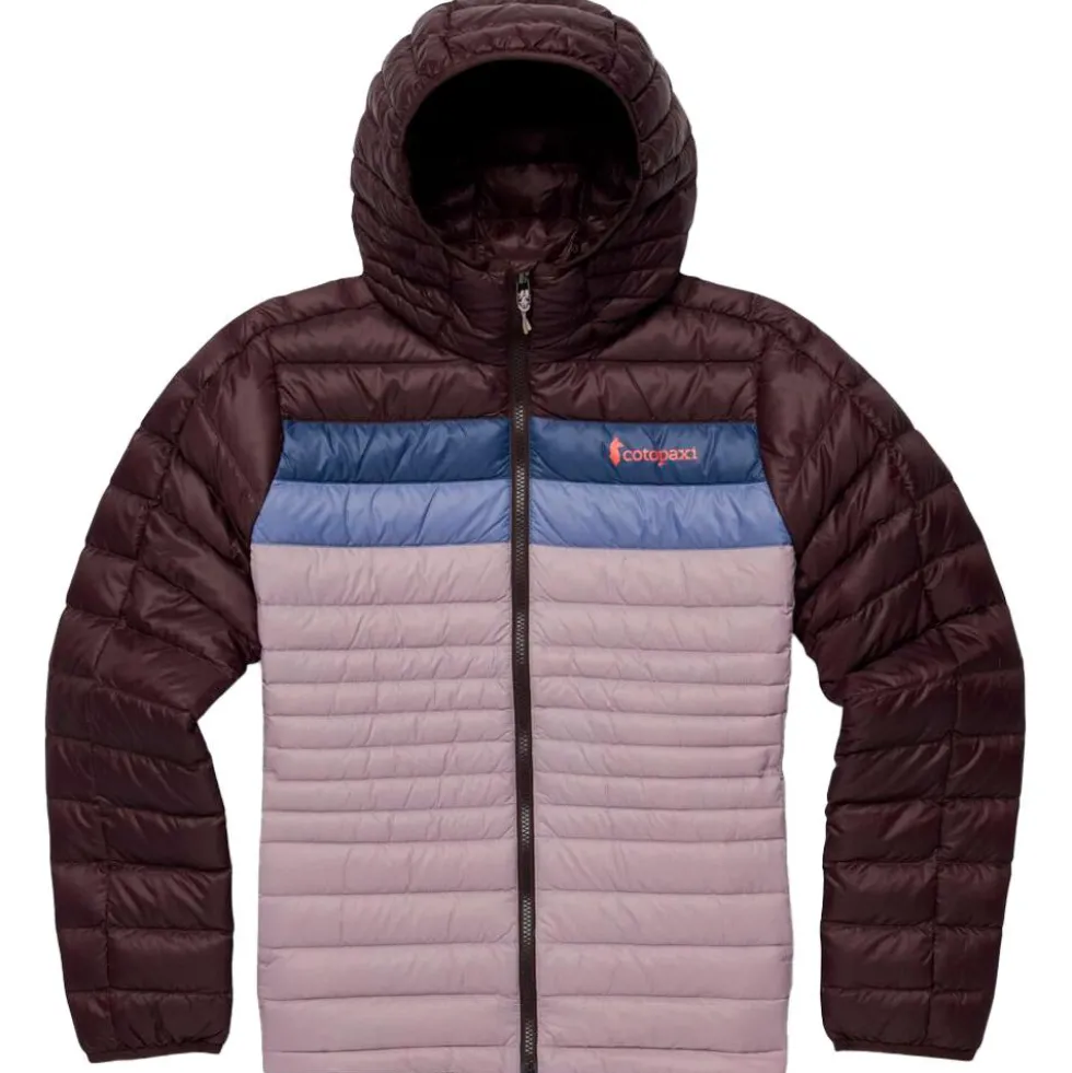 Piumino Cotopaxi Fuego Down Hooded Jacket W Coffee and Quartz