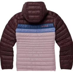 Piumino Cotopaxi Fuego Down Hooded Jacket W Coffee and Quartz