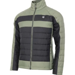 Piumino DARE2B Descending II Black Olivine Green