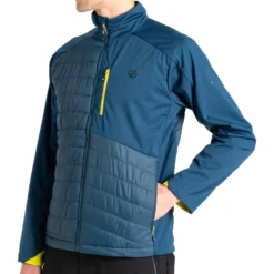 Piumino DARE2B Mountaineer Hybrid Lilypad Moonlight Denim