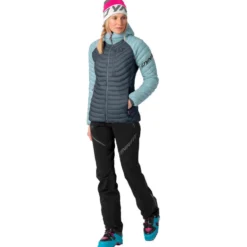 Piumino Dynafit Radical Down Hooded Jacket W Cloud Blue