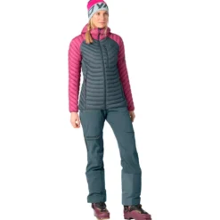 Piumino Dynafit Radical Down Hooded Jacket W Magenta