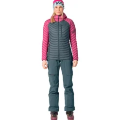 Piumino Dynafit Radical Down Hooded Jacket W Magenta