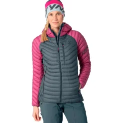 Piumino Dynafit Radical Down Hooded Jacket W Magenta