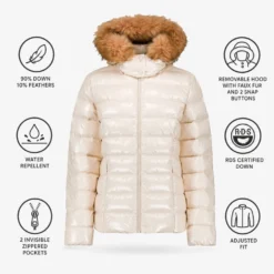 Piumino Jott Luxe Laquee Natural