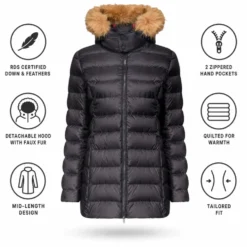 Piumino Jott Perle Black