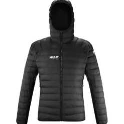 Piumino Millet Fitz Roy Warm Hoodie M Black Noir