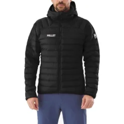Piumino Millet Fitz Roy Warm Hoodie M Black Noir