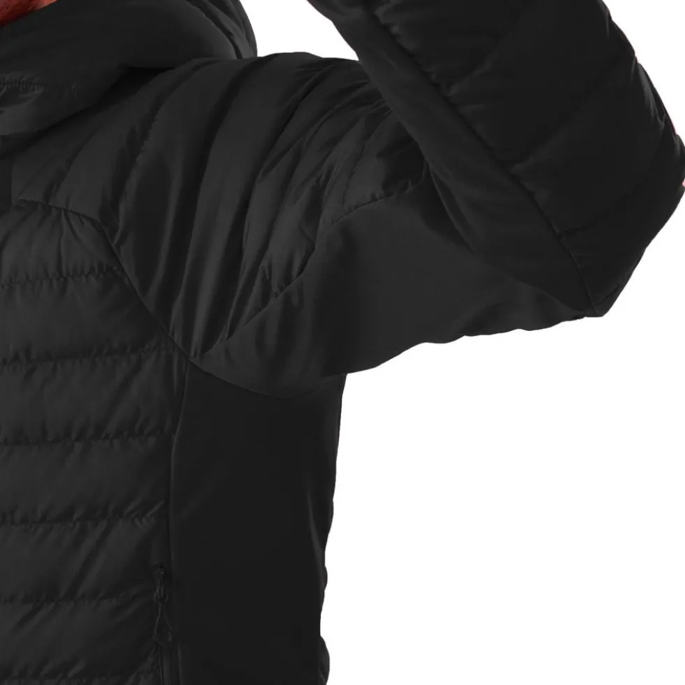 Piumino Millet Fitz Roy Warm Hoodie M Black Noir