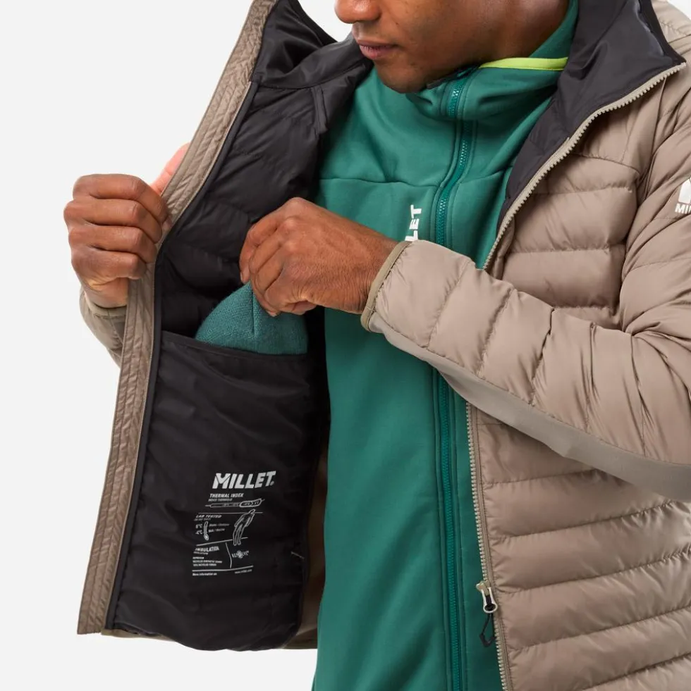 Piumino Millet Fitz Roy Warm Hoodie M Dorite