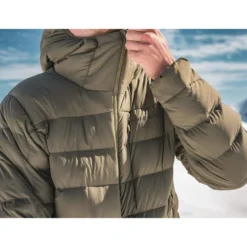 Piumino Norrona Femund Down 700 Zip Hood M's Olive Night