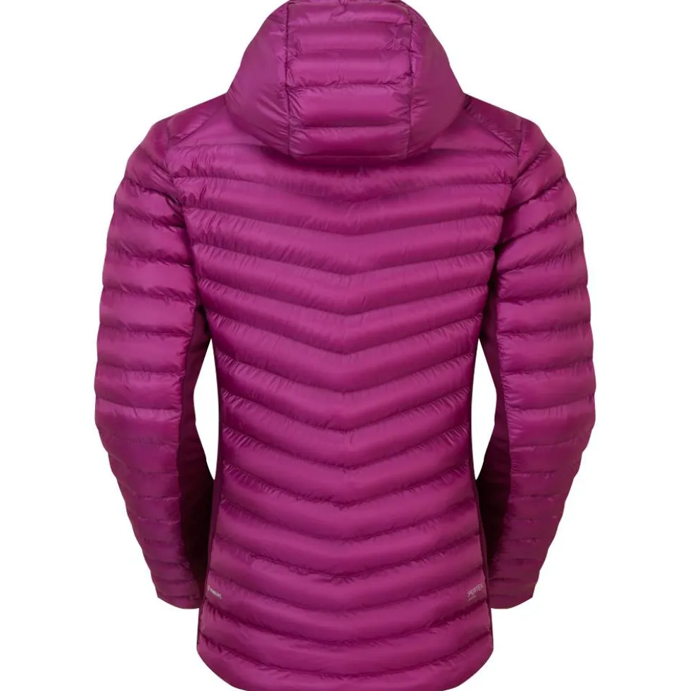 Piumino RAB Cirrus Flex Hoody W Plum Mulberry