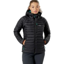 Piumino RAB Microlight Alpine Jacket W Black