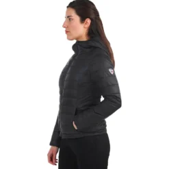 Piumino Rossignol W Rossi Light Hood Black