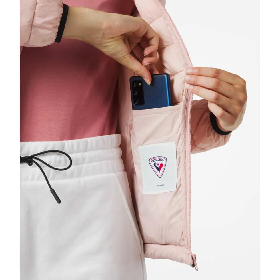 Piumino Rossignol W Rossi Light Power Pink