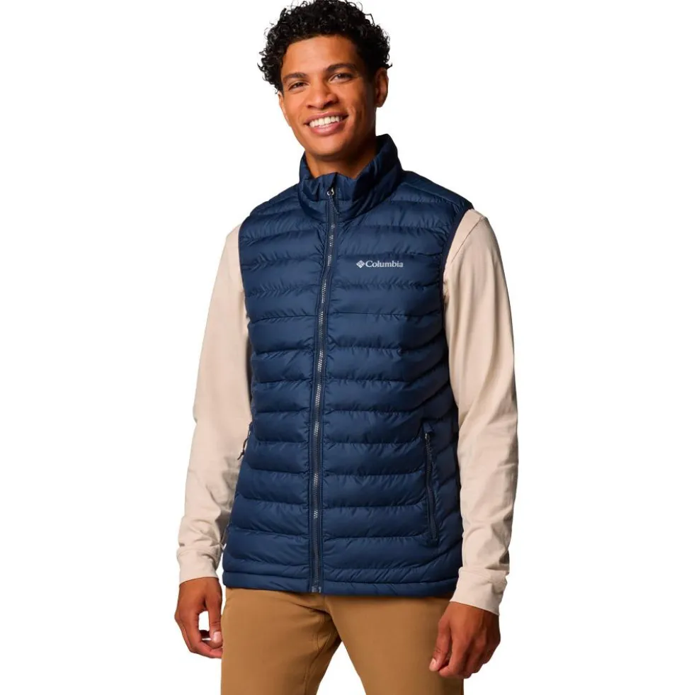 Piumino senza maniche Columbia Powder Lite II Vest Blue