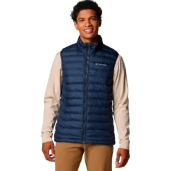 Piumino senza maniche Columbia Powder Lite II Vest Blue