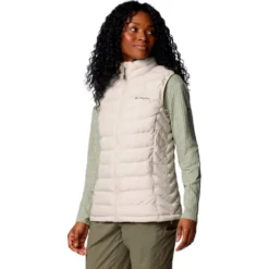 Piumino senza maniche Columbia Powder Lite II Vest W Dark Stone